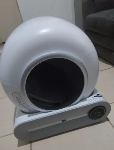 Caixa de área automática para gatos
