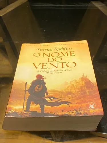 Livro O Nome Do Vento Patrick Rothfuss Editora Arqueiro