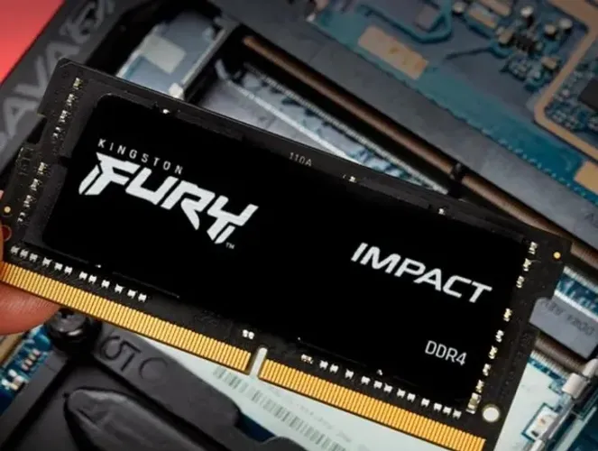 Memória 16GB DDR4 Kingston Fury Impact 3200Mhz