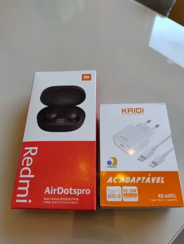 Kit fone bluetooth + carregador turbo Android