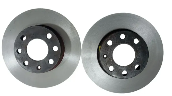 Par disco freio dianteiro Chevrolet celta 2012 2016