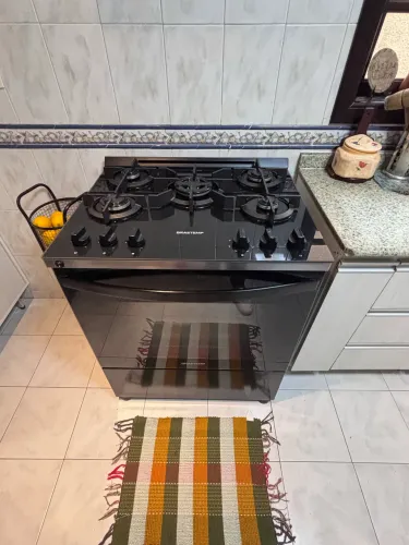 Vendo fogão Brastemp 5 bocas super novo