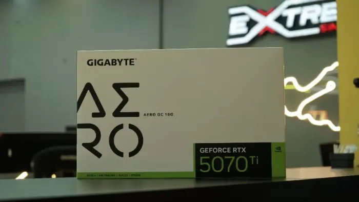 Placa de Vídeo - RTX 5070 Ti 16GB Gigabyte AERO White - Parcelo até 18x