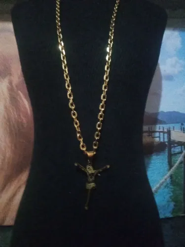 Corrente e pulseira masculina
