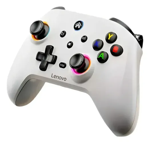 Controle Gamer RGB Sem Fio Lenovo S02 - Switch, Android e PC