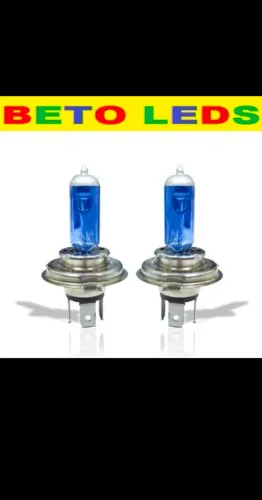 Par de super branca h4 e h7 55w