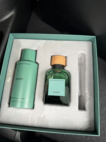 Kit Perfume Adolfo Dominguez Bambú Edp 120ml + Desodorante