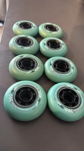 8 rodas para Patins 80mm Is Urban 86A