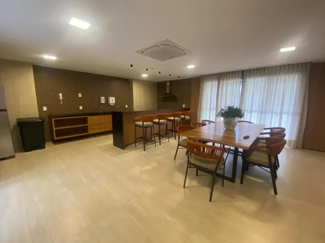 Imóvel para venda possui 77 metros quadrados com 2 quartos em Praia da Costa - Vila Velha