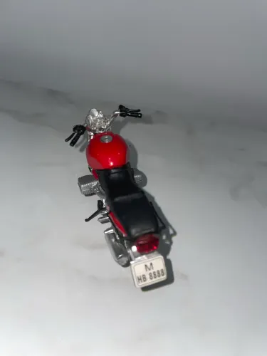 Miniatura BMW R 1150 R - Escala 1:18 (Vermelha)