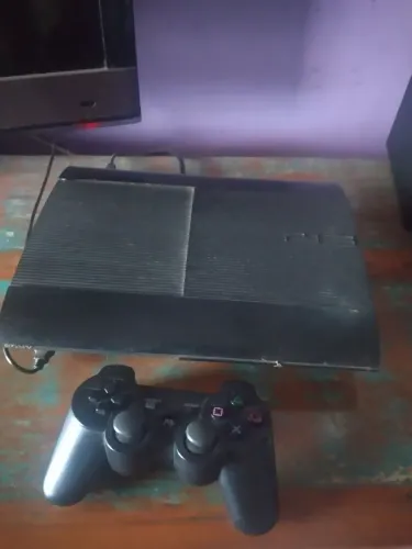 Playstation 3 com controle mais jogos