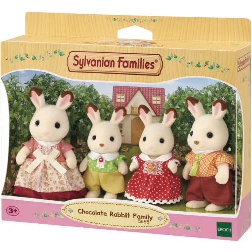 Família Sylvanian Chocolate Rabbit ? Novinha, comprada em julho e sem embalagem.