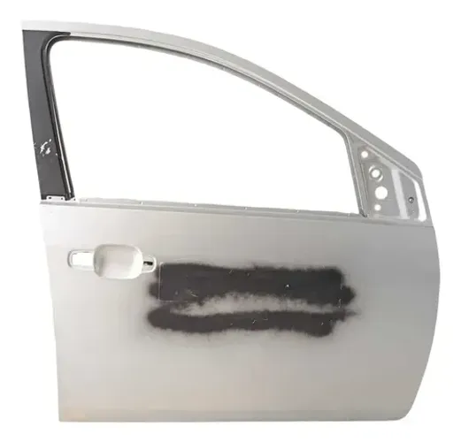 Porta Dianteira Direita Fiesta Hatch Rocam 2003 A 2014 Dianteira Direita Prateado