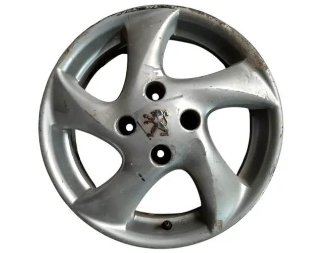 Roda Liga Leve Aro 14 Peugeot 206 1.4 1.6 2000 2010 Cinza