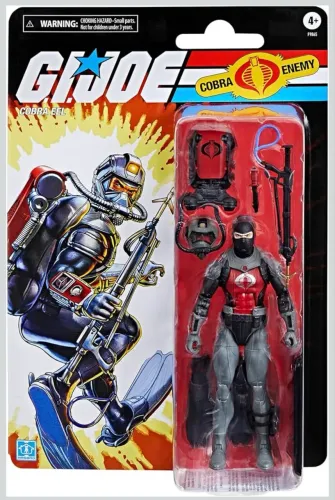 G.I. Joe Classified Series Retro Cardback Cobra EEL hasbro
