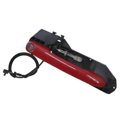 Maçaneta Externa Dianteira Esquerda Fiat Bravo 2012 Vermelho