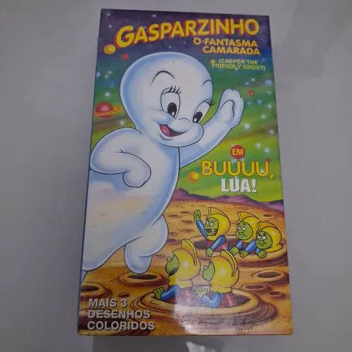 VHS Gasparzinho Fantasminha Camarada - Em Buuu, Lua! (Lacrado)