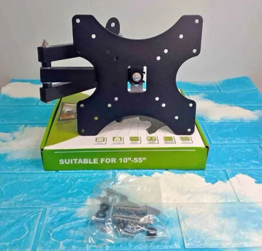 Suporte Articulado TV até 55 polegadas. ac. cartões e entregamos