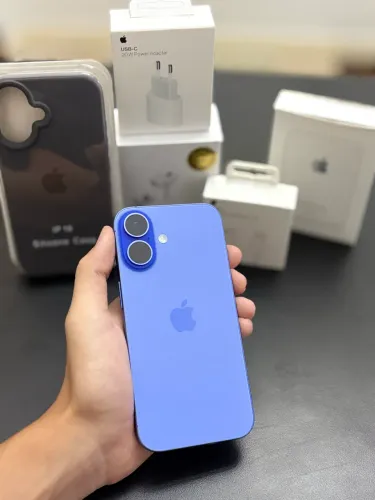 iPhone 16 128GB Azul Ultramarine 100% de bateria - Impecável
