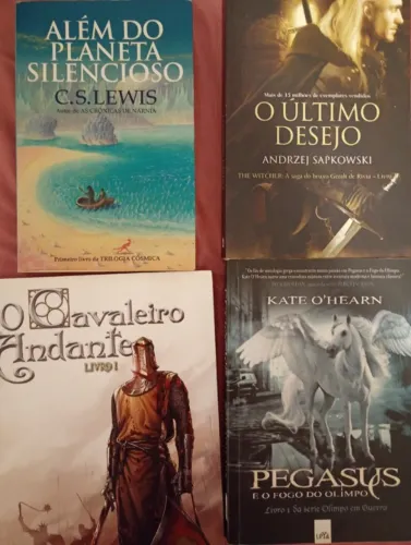Conjunto de Livros de Fantasia