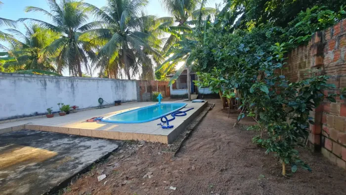 Granja Ceará-Mirim Povoado Sítio, com Casa Sede, Piscina, Mobiliada.