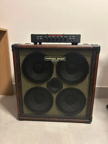 Amplificar para Baixo 700watts rms classe D + Caixa 4x10