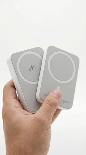 Powerbank Indução 5mil e 10mil mAh Carregador Portátil iPhone