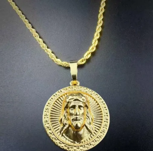 Cordão Masculino Jesus 70cm Premium