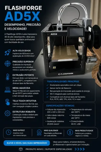 VENDE-SE IMPRESSORA 3D