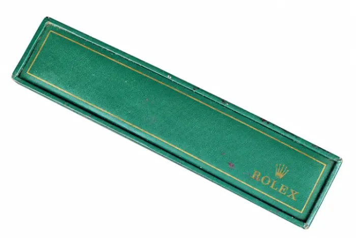 Caixa Rolex Vintage Verde Década 60/70 Rara Coleção Relógios