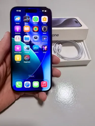 Impecável - iPhone 15 pro 128 gb 