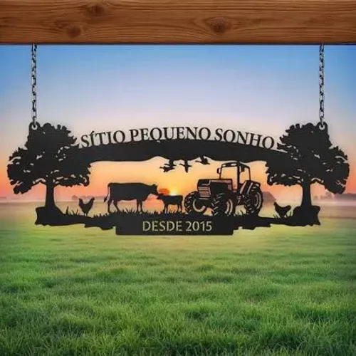 Placas de metais personalizadas