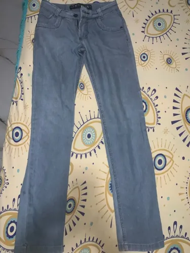 calça jeans azul