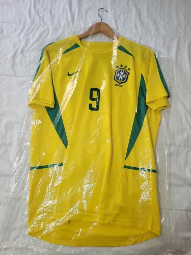 Camisa Seleção Brasileira 2002 Retrô