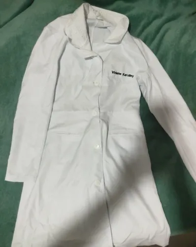 Jaleco branco feminino 
