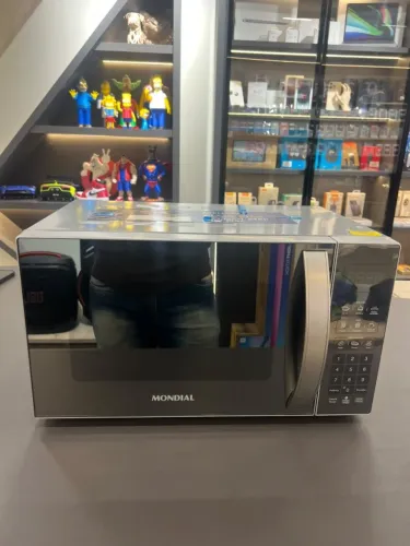Micro-ondas Mondial 21l 1200w Espelhado