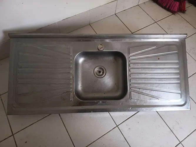 Pia de Cozinha em Aço Inox 430