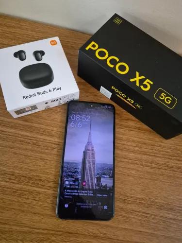 Celular Xiaomi Poco X5 5G 128gb + Redmi Buds
