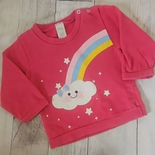Blusa de Frio menina 9 a 12 meses