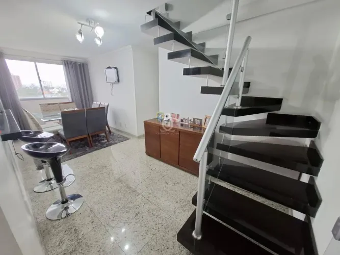 Cobertura para Venda em Mauá, Parque São Vicente, 3 dormitórios, 1 suíte, 3 banheiros, 2 v