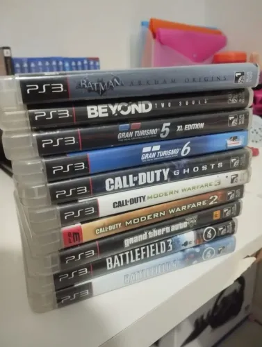 Vendo lote de jogos de PS3