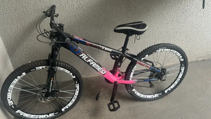 Bicicleta Alfameq NaQuebrada Freeride De Grau 21v Shimano Quadro 13