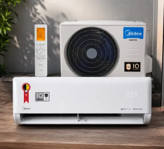 Ar split midea inverter 9000 btus