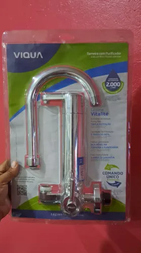 Torneira com purificador Viqua