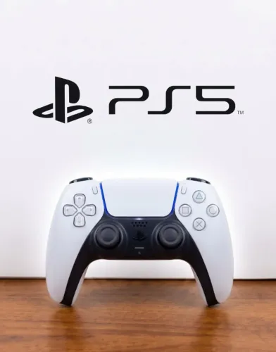 Controle DualSense PS5 Playstation 5 Original (Semi Novo) Branco Compatível Com PC