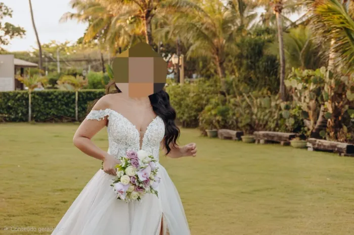 Vestido de Noiva Casamarela Importado Berlin A40 R$9.000 Novo - usado 1x