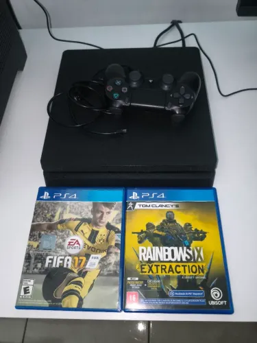 Playstation 4 Slim 500GB 1 Controle