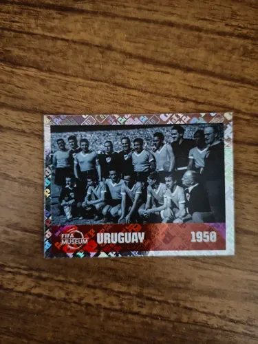 Figurinha da copa Uruguai