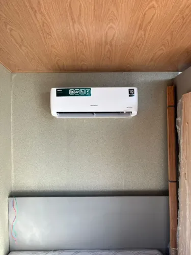 Instalação de ar condicionado split no padrão