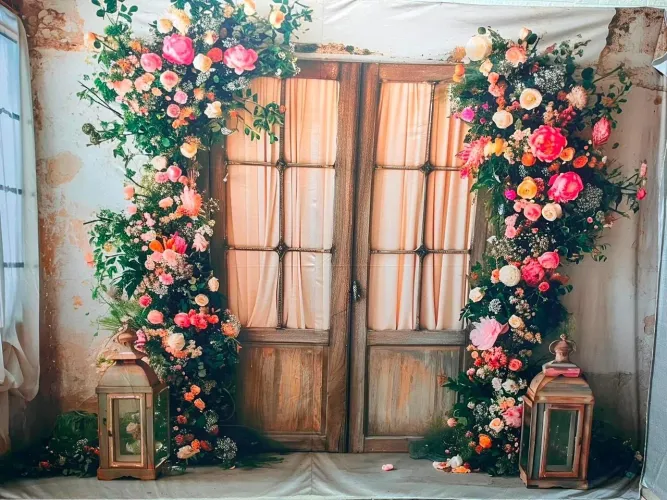 fundo fotográfico dia das mães janela